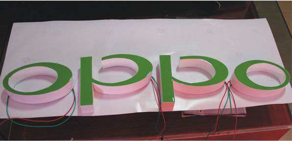 淄博樹脂發(fā)光字